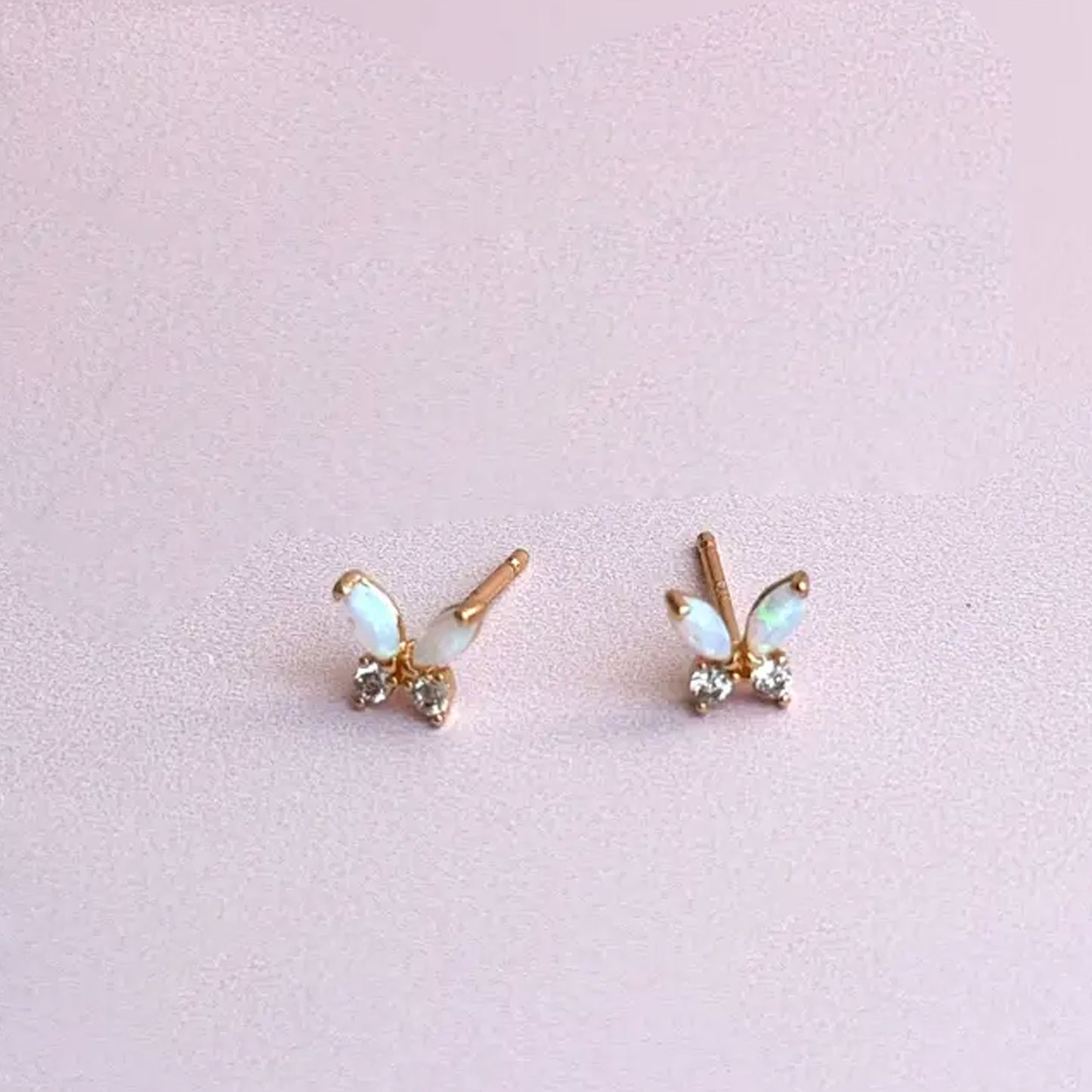 Butterfly Guide Stud Earrings
